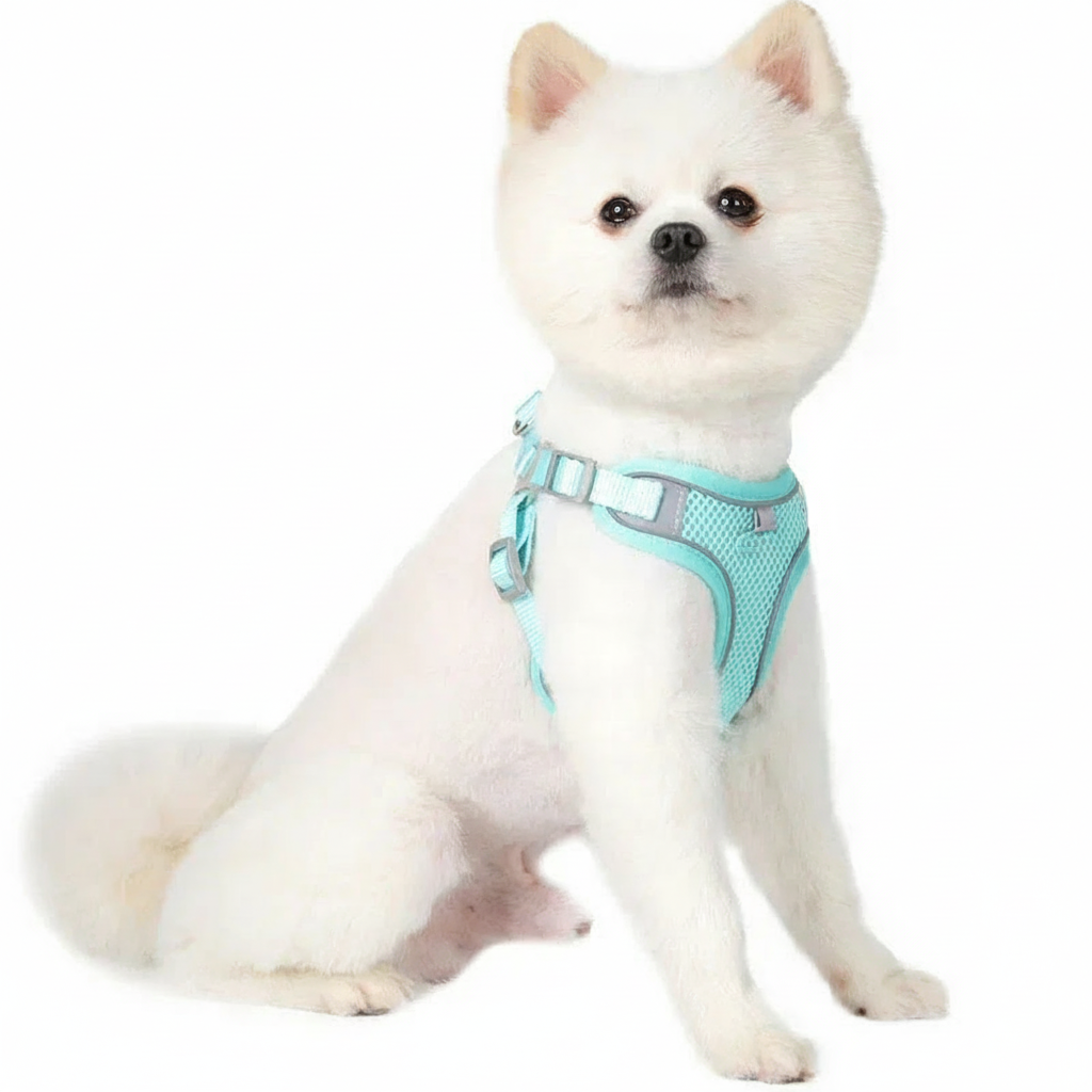 SafeWalk™ Reflecterend & Ademend Honden-, en kattenharnas
