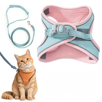 Roze met blauw