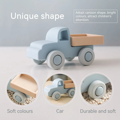 PureDrive Montessori Siliconen Speelgoed Auto