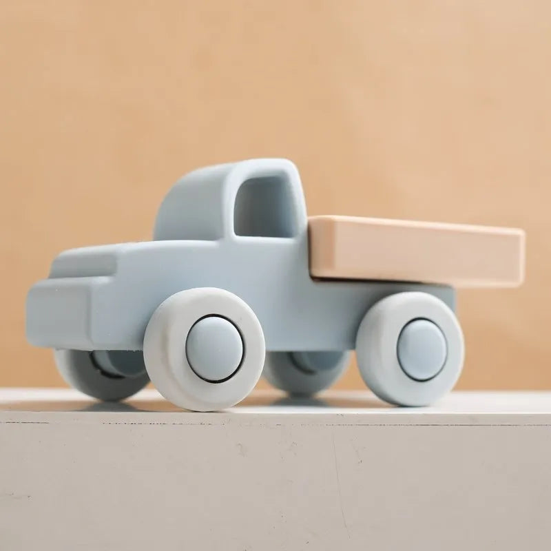 PureDrive Montessori Siliconen Speelgoed Auto