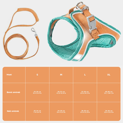 SafeWalk™ Katten -en hondentuigje + GRATIS Riem