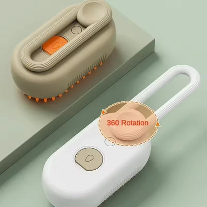 GroomEase™ 3‑in‑1 Elektrische Stoomborstel voor Huisdieren