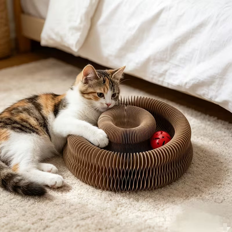 Babs&Bo KittyCurls – Interactief Kattenspeeltje voor Mentale en Fysieke Stimulatie