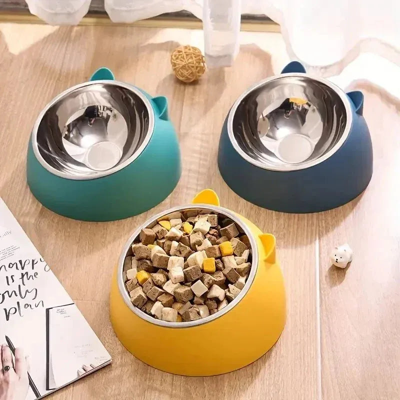 Luxe 2-in-1 Voerstation – Cute Comfort Editie