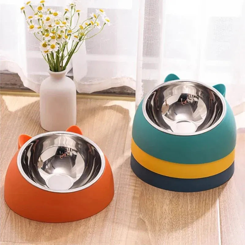 Luxe 2-in-1 Voerstation – Cute Comfort Editie