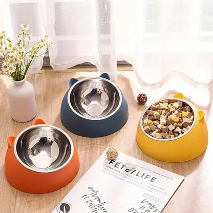 Luxe 2-in-1 Voerstation – Cute Comfort Editie